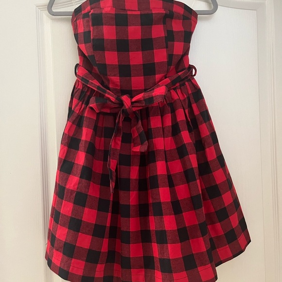 Strapless buffalo print juniors/ women dress 👗 - Picture 8 of 9